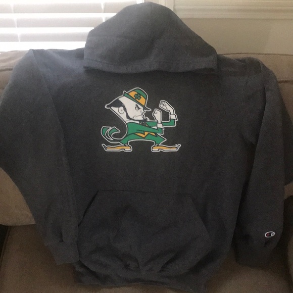Notre Dame Hooded Sweatshirt Youth Xl 